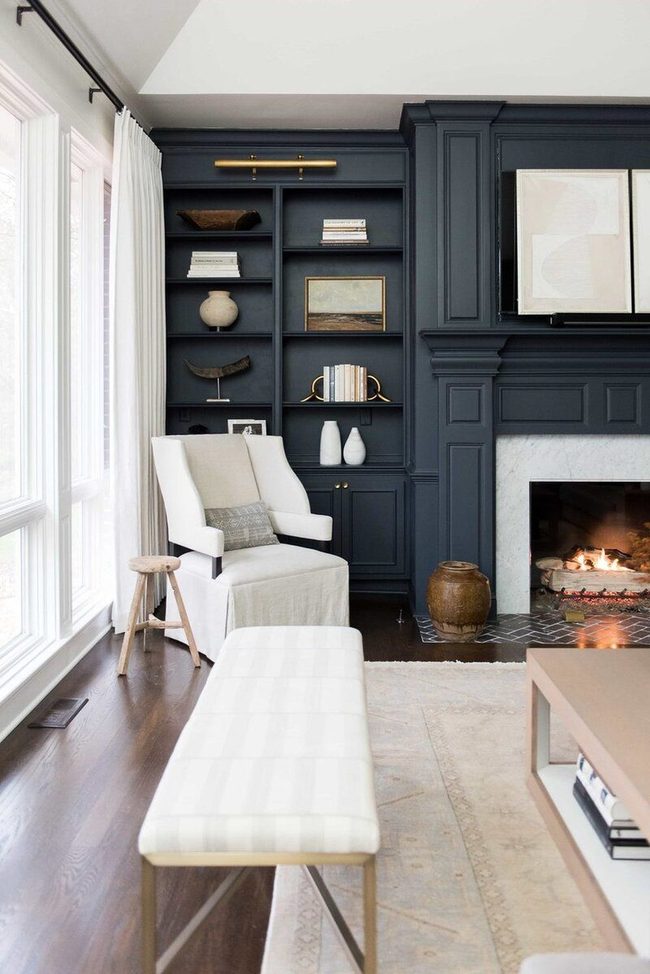 Deep Emerald Mantel Wall System