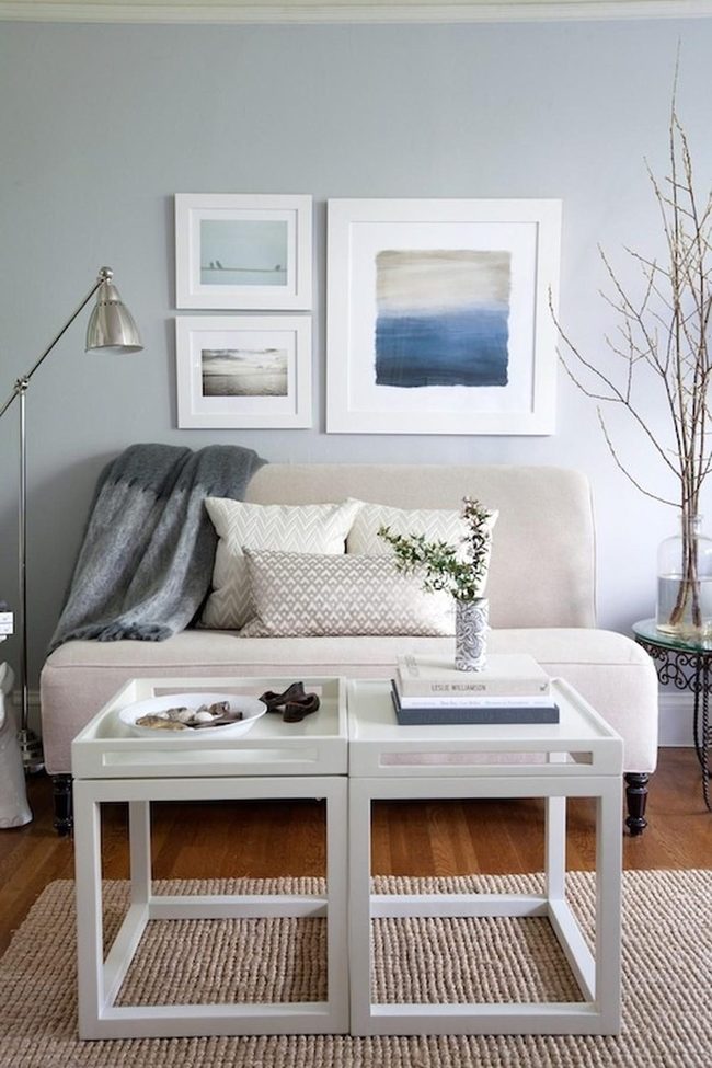 Blue Walls, Neutral Comfort