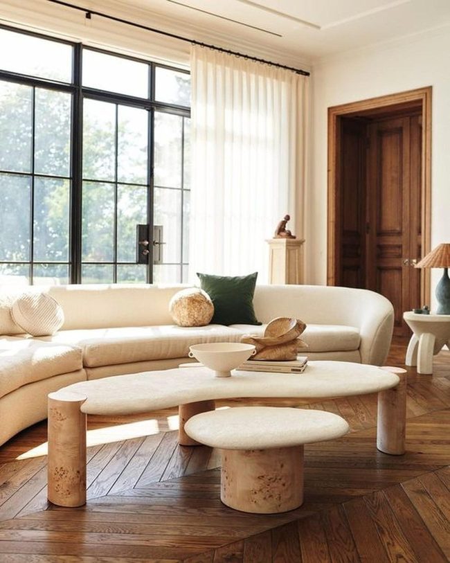 Sunlit Minimalism With Stone Anchors