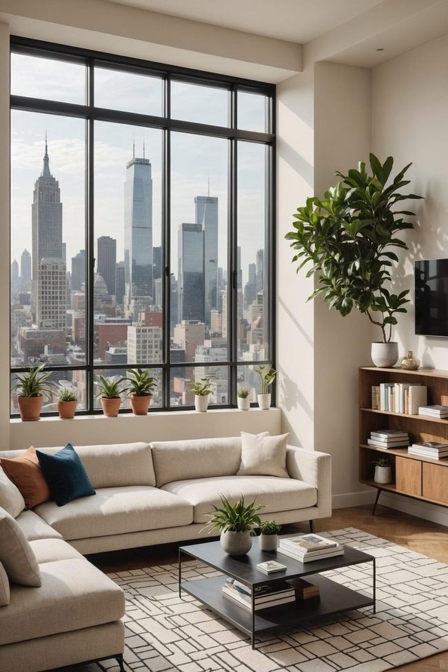 Modern Shelves, Airy Spaces