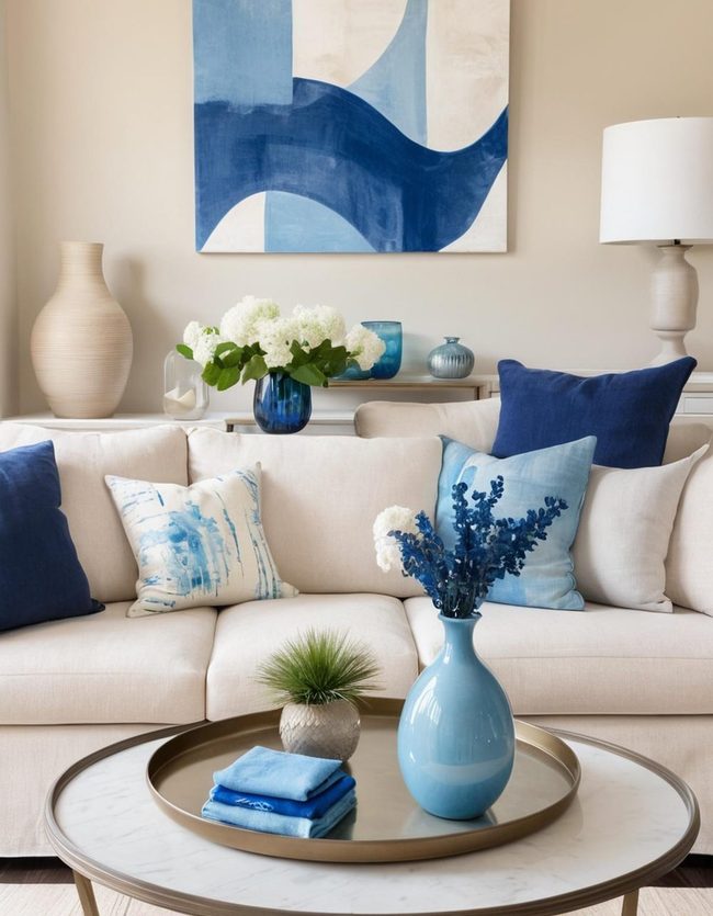 Soft Blue Accents Transform Spaces