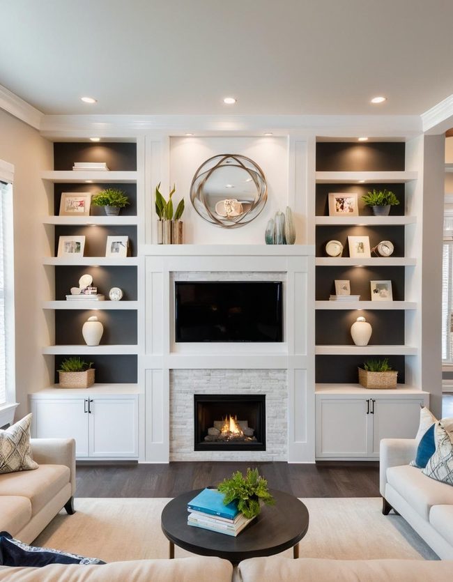 Custom Built-Ins Transform Living Rooms