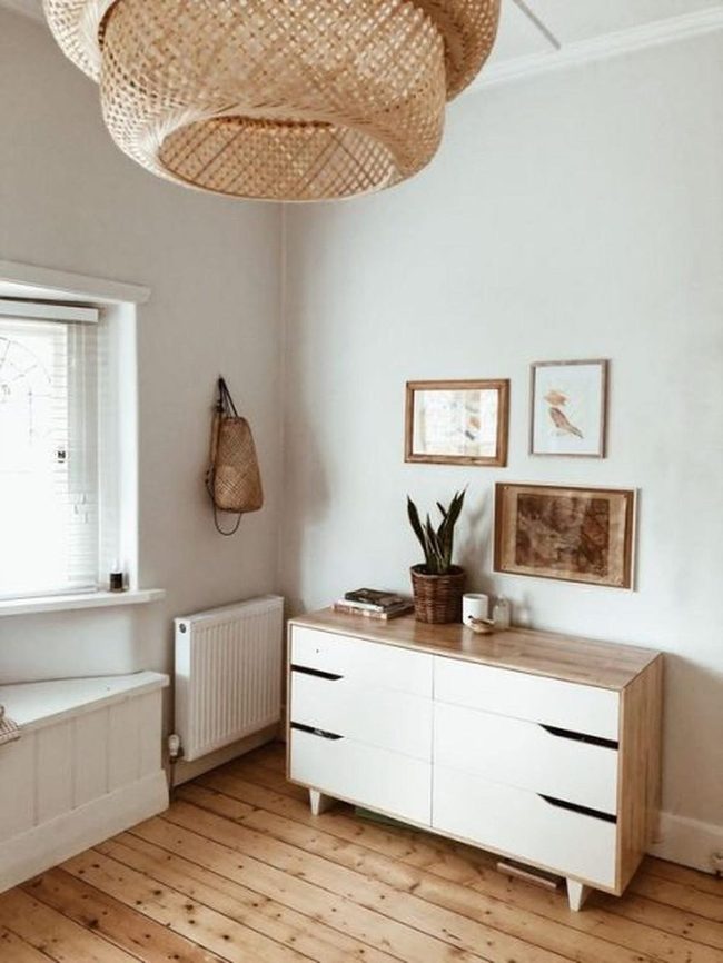 Light Wood Meets Minimalist Serenity
