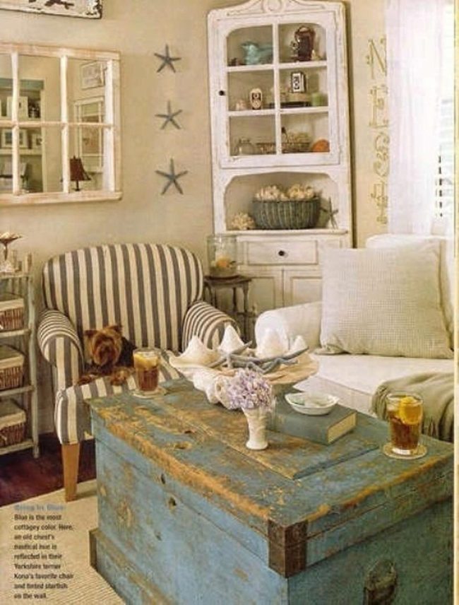 Blue Chest Coffee Tables Coastal Living
