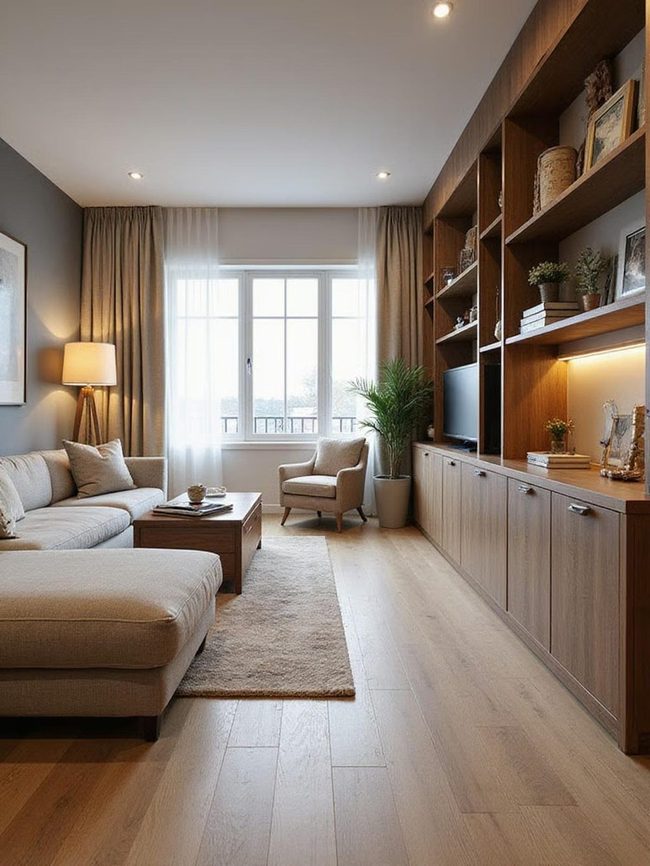Gray Performance Fabric Living Solutions