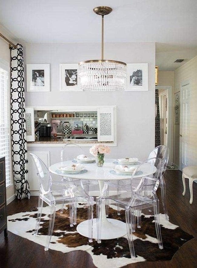 Crystal Chandelier Dining Statement