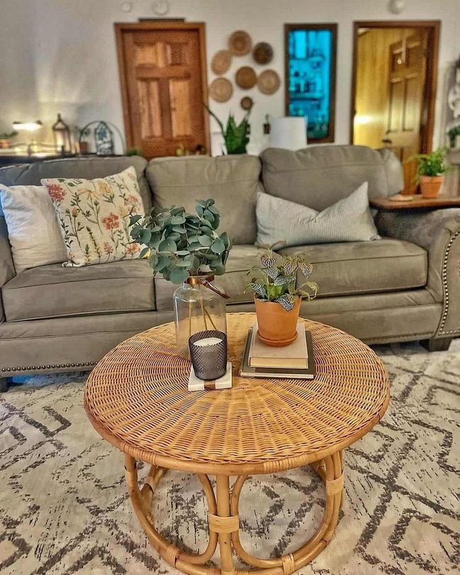 Wicker, Plants, Natural Calm