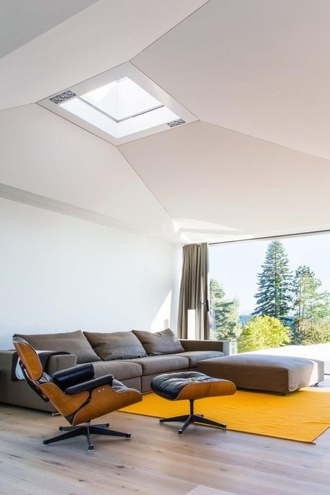 Sunlit Room With Natural Green Views