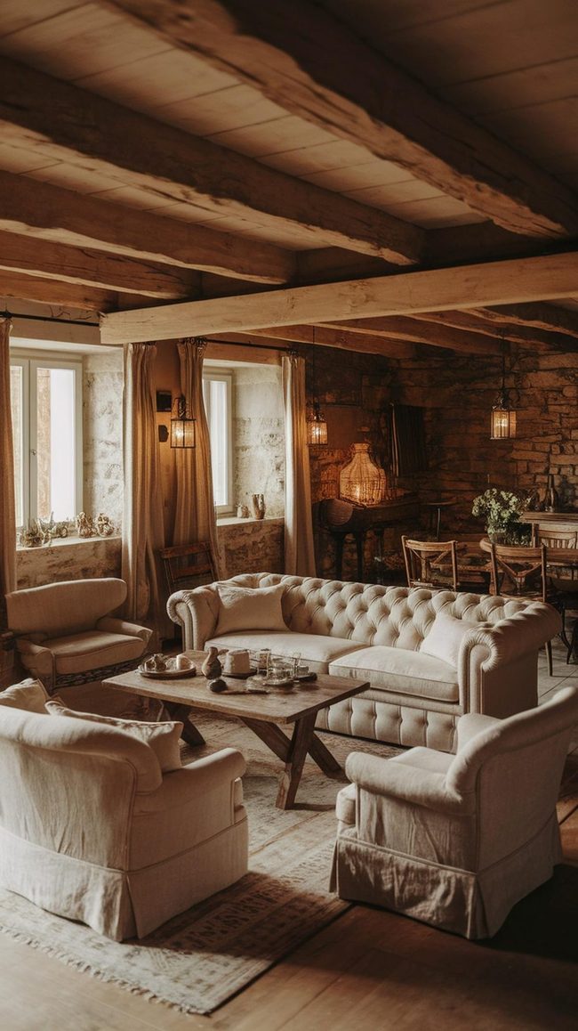 Reclaimed Wood Meets Modern Comfort