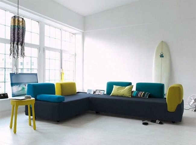 Streamlined Seating Three Functions