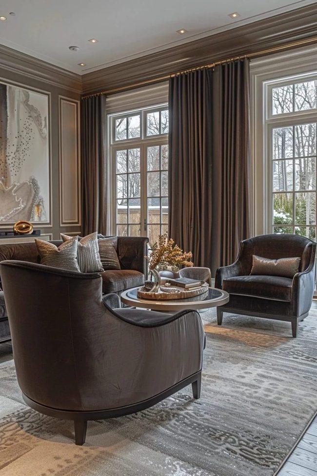 Rich Tones, Layered Luxury Lounge