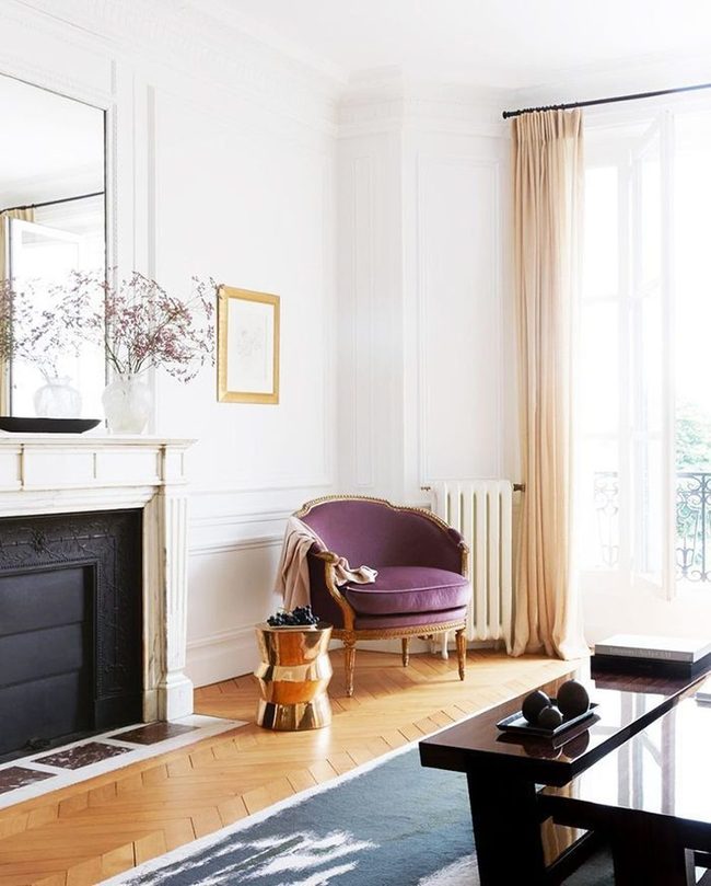 Floor-Grazing Drapes Instant Sophistication