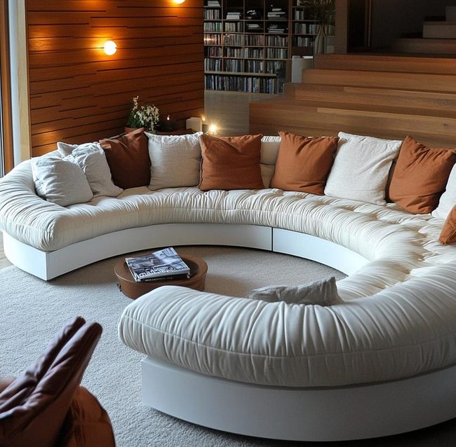 Curved Seating For Every Angle