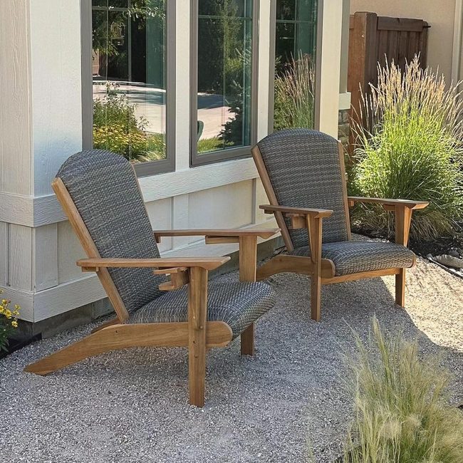 Woven Seats With Wooden Frames