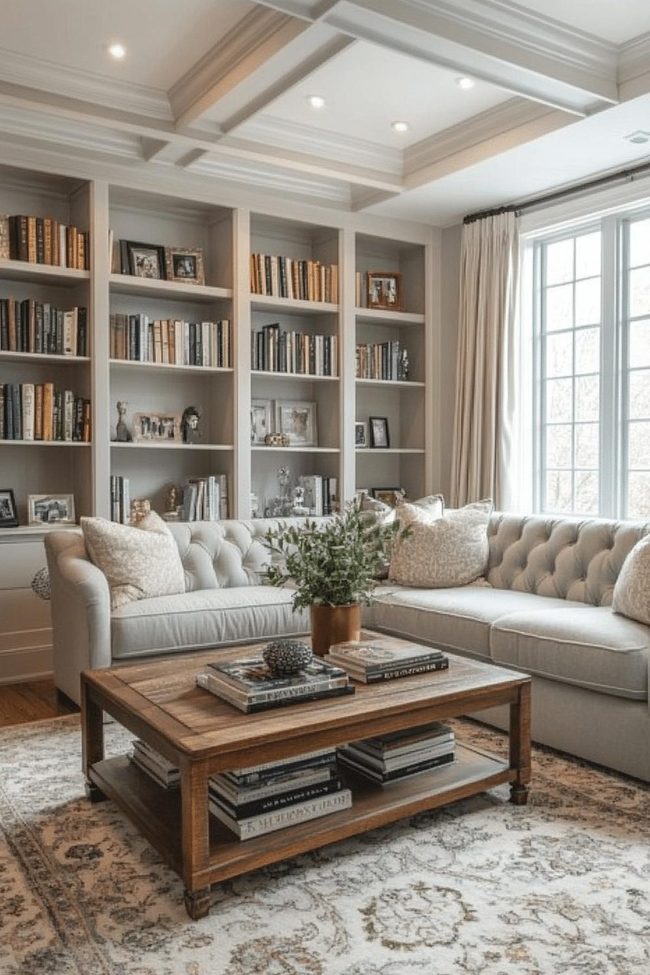 Neutral Plush Seating Sitting Room