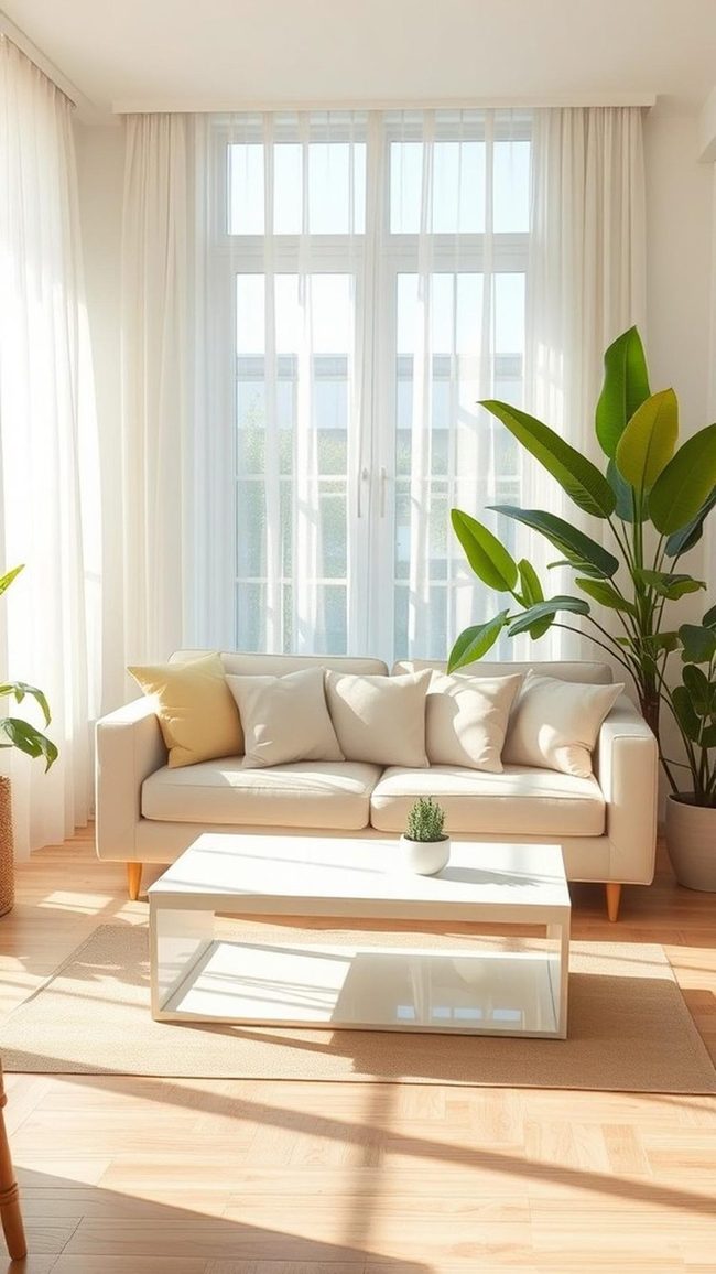 Light Furniture, Airy Rooms