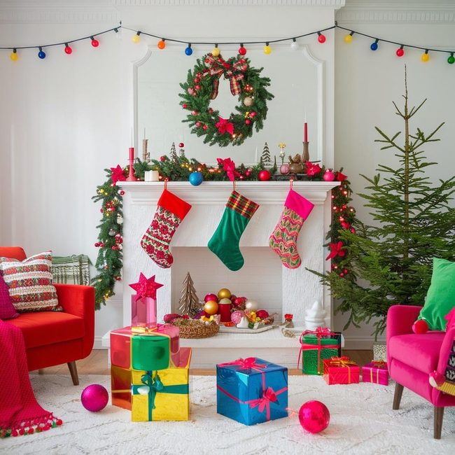 Rainbow Ornaments, Smiling Rooms