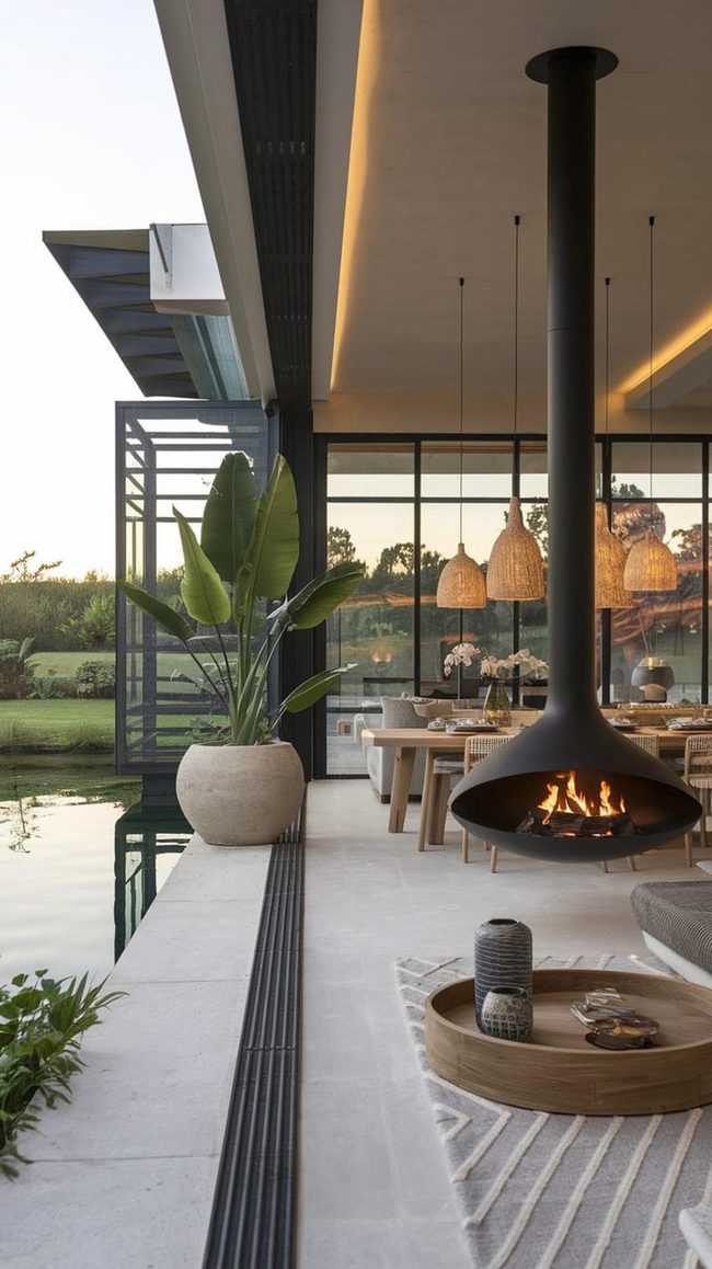 Vertical Living Spaces Divided