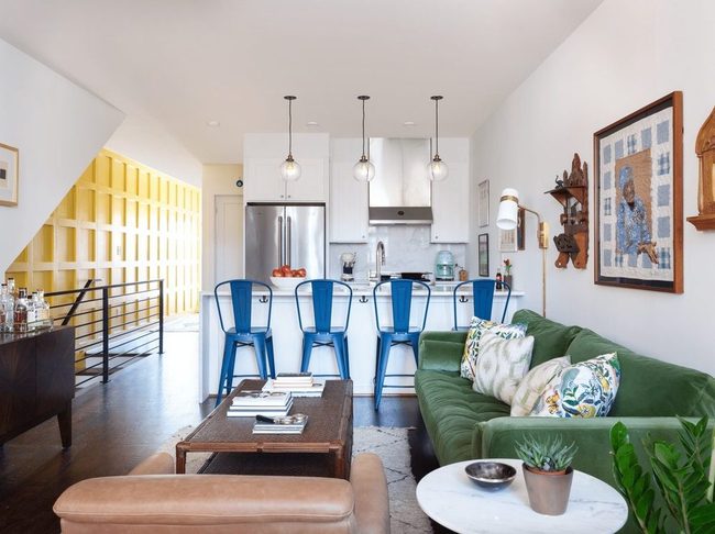 Yellow Accent Wall Statement