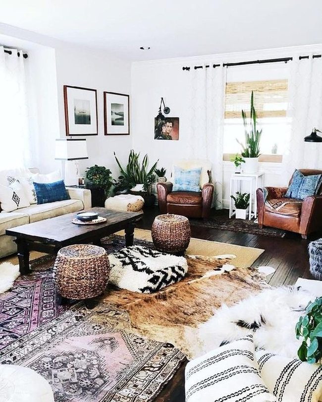 Light Sofa With Statement Pillows