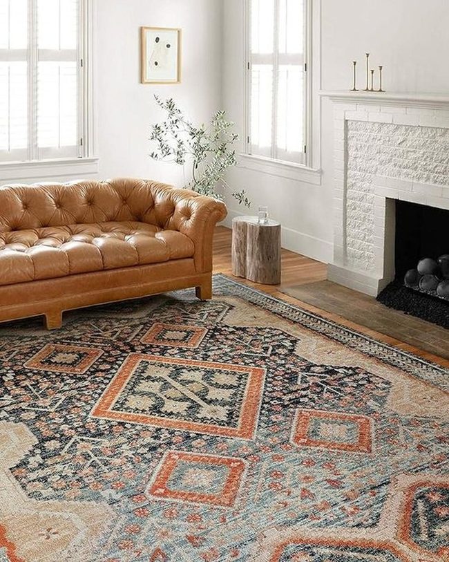 Brown Leather Warmth Meets Light