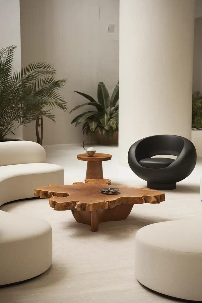 Curved Statement Furniture Pieces