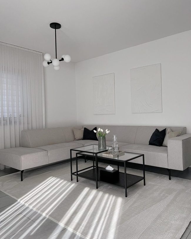 Sunlit White Simplicity
