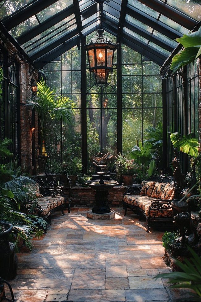 Victorian Glass Outdoor Room
