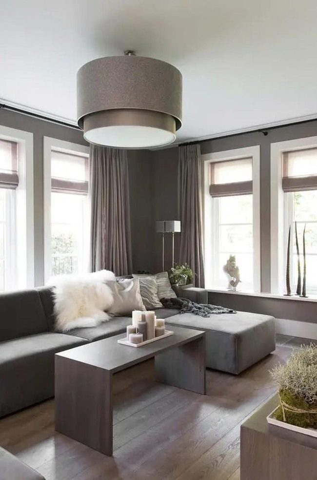 Soft Grey With Cloud-White Comfort
