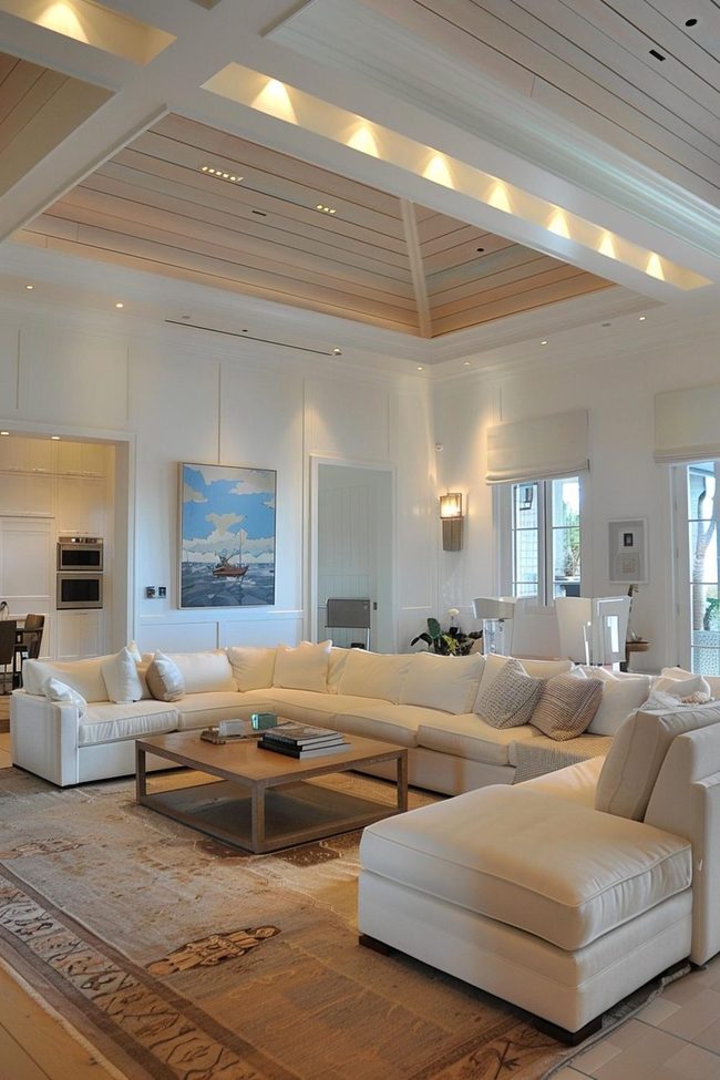 Layered Lighting Sources Brighten Rooms