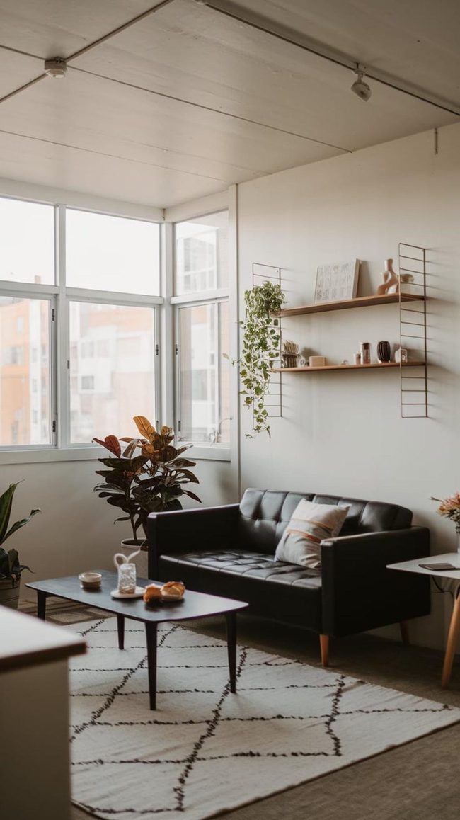 Straight Line Furniture For Small Spaces