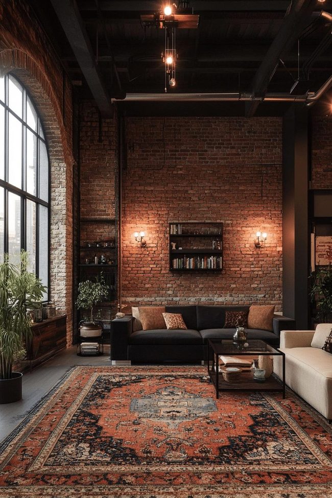 Exposed Brick Urban Living