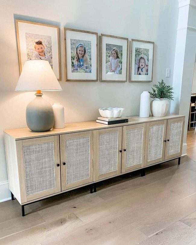 Wood-Framed Gallery Wall Statement