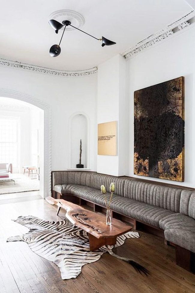 Dark Art On Crisp White Walls