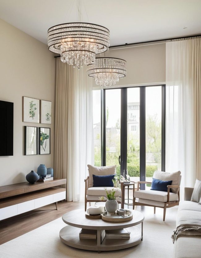 Rustic Lighting Through Expansive Glass