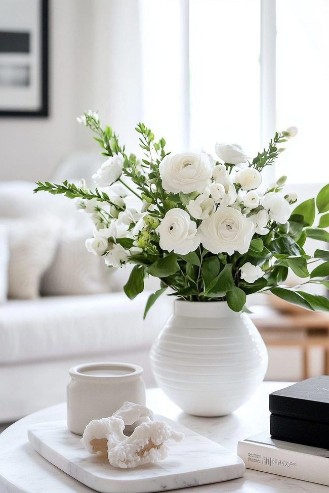 Monochrome Coffee Table Design
