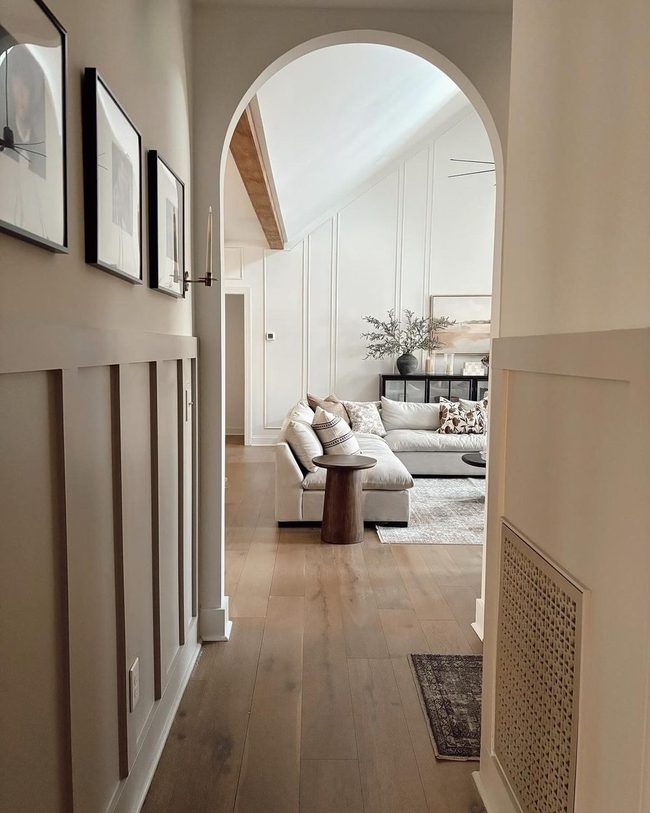 Natural Wood Meets Soft Light