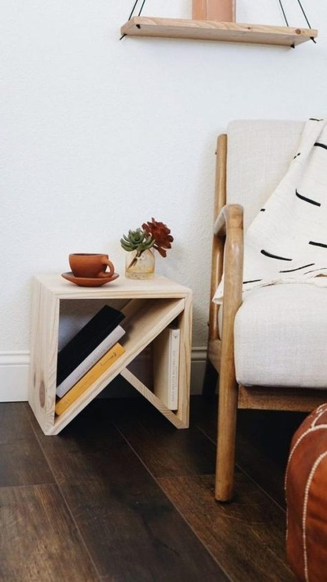 Wood And Rope Minimalist Seating