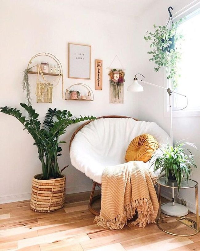 Yellow Pillows, Natural Plants, Welcoming Retreat