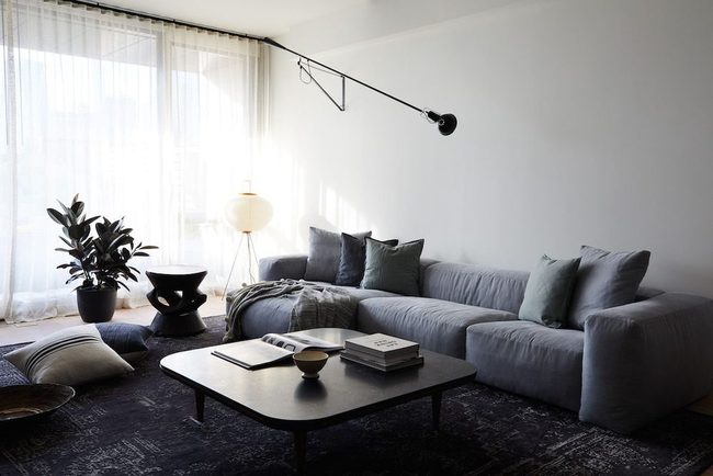 Metal Lamp Transforms Industrial Space