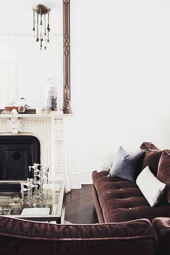 White Walls, Brown Leather, Timeless Elegance