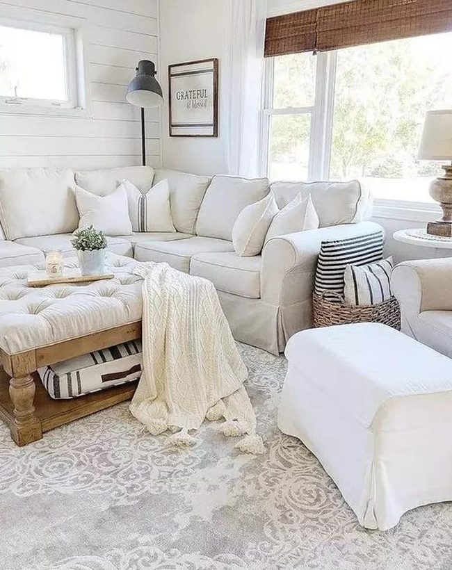 Neutral Light Living Spaces