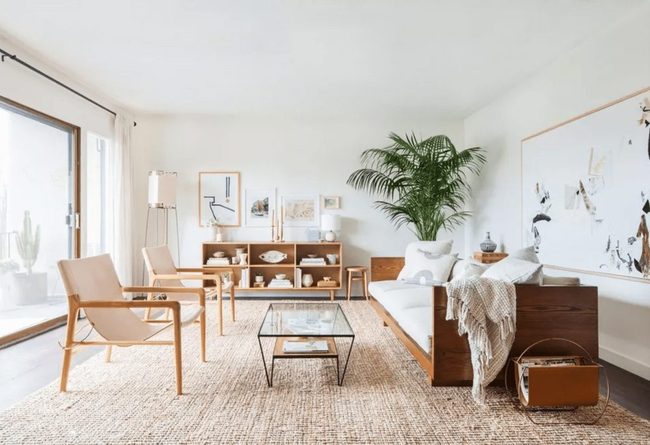 Woven Textures Command Neutral Rooms