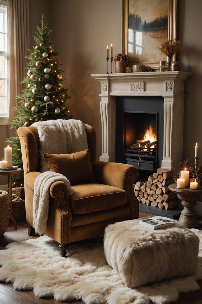 Velvet and Wool Statement Upholstery