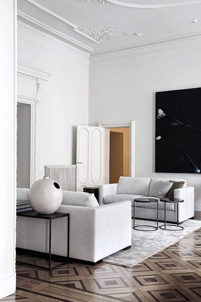 Black Art Statement Living Room