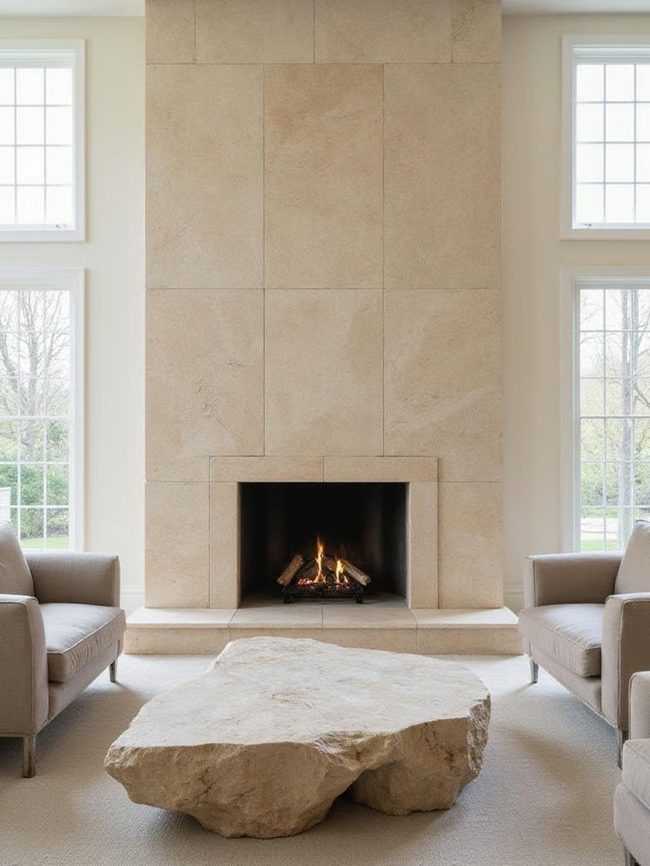 Raw Marble Patterns Define Luxury