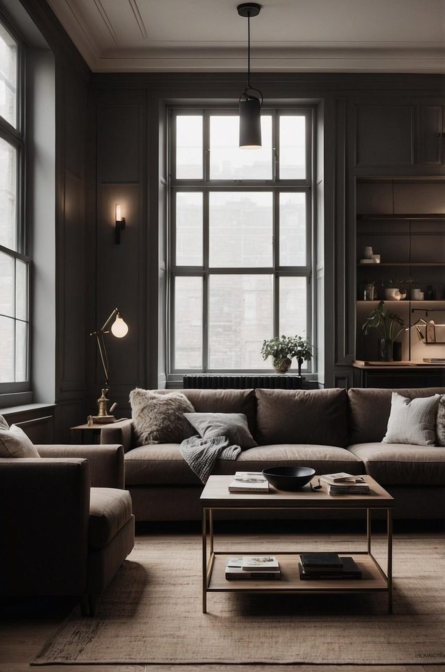 Window-Side Reading Corner With Understated Layers