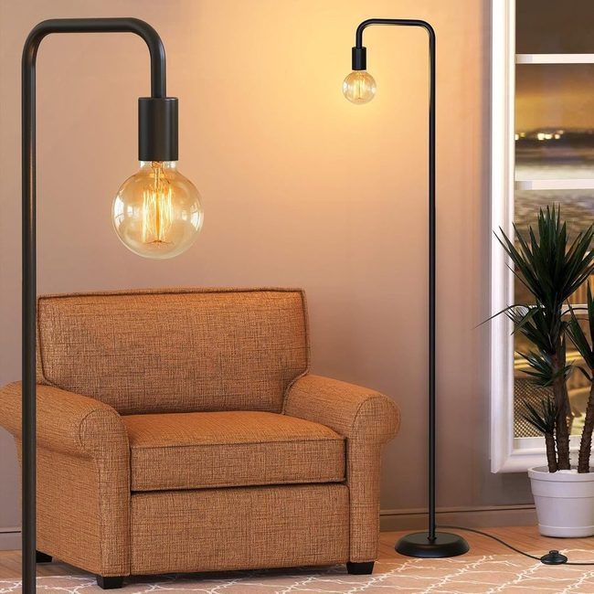 Black Lamp, Green Plants, Soft Comfort