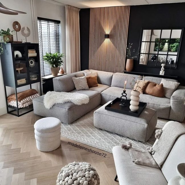 Sunlit Living Room With Neutral Comfort