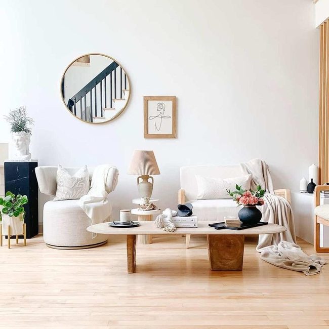 Curated Light Wood Gallery